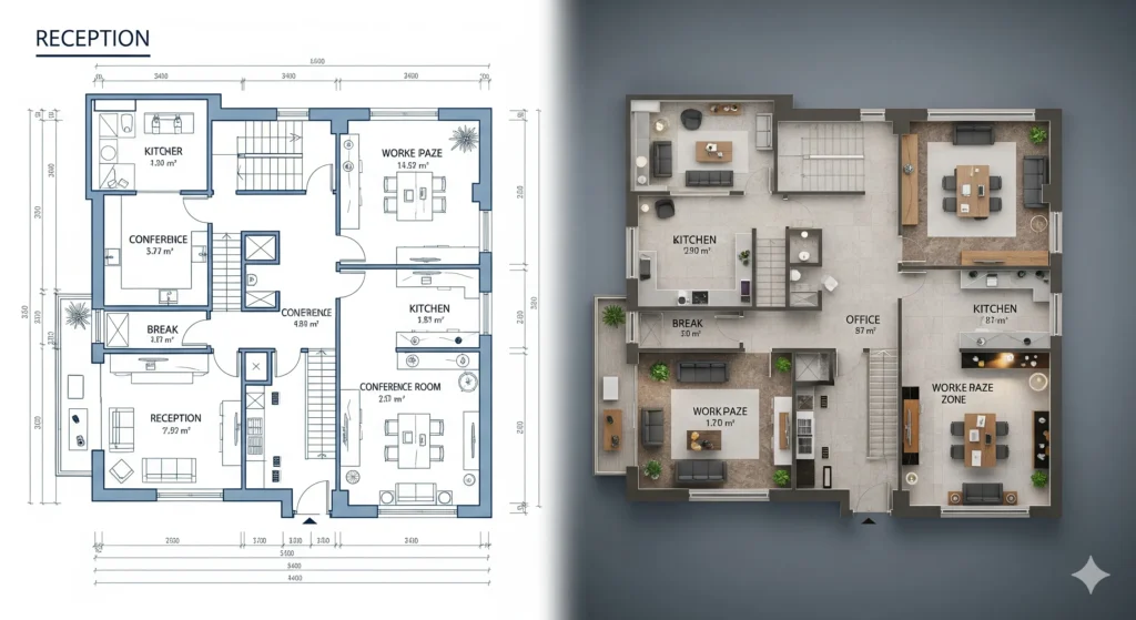 2d & 3d Plan