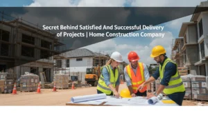 Read more about the article Secret Behind Satisfied And Successful Delivery of Projects | Home Construction Company